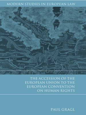cover image of The Accession of the European Union to the European Convention on Human Rights